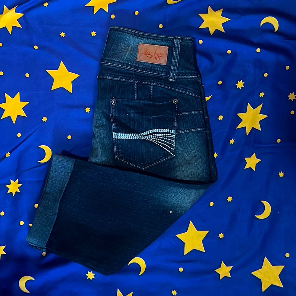 Vintage ExJeans brand of shorts from Saltillo Mexico.